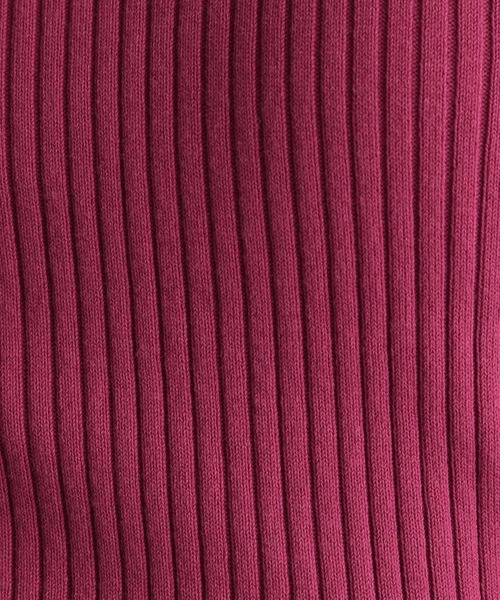 Andemiu（アンデミュウ）の「【オーガニック】リブソデタックニット958488（ニット/セーター・レディース・ブラック/グレー/オフホワイト/ピンク・FREE）」の16枚目の写真