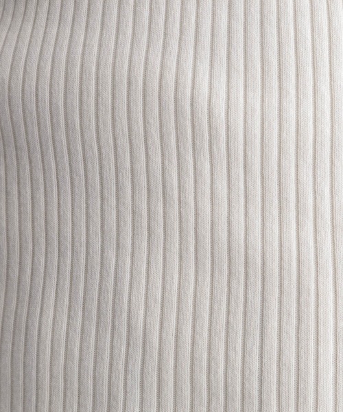 Andemiu（アンデミュウ）の「【オーガニック】リブソデタックニット958488（ニット/セーター・レディース・ブラック/グレー/オフホワイト/ピンク・FREE）」の11枚目の写真