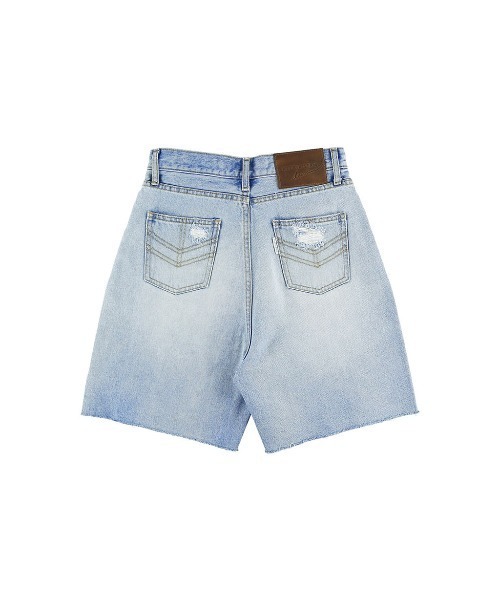 ALEXIA STAM（アリシアスタン）の「Denim Bermuda Shorts/デニムバミューダショーツ（デニムパンツ・レディース・ホワイト/ブルー・S/M/XS）」の5枚目の写真