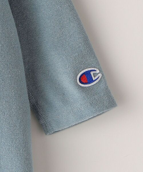 Champion（チャンピオン）の「【SHIPS KIDS別注】Champion:パイル フード ロンパース（ロンパース・キッズ・ベージュ系その他/ナチュラル/ライトブルー/ピンク・80/70）」の9枚目の写真