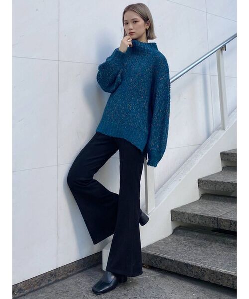 MURUA(ムルーア)の「バックスリットスウェードパンツ(スラックス・レディース・ブラック/グレー/アイボリー/その他1・FREE)」の22枚目の写真