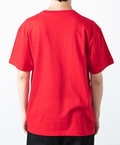 WEGO GRAPHICS（ウィゴーグラフィックス）の「WEGO/放課後アート部 陽ポジトロンT（Tシャツ/カットソー・メンズ・レッド/ホワイト・LARGE/MEDIUM/X-LARGE）」の12枚目の写真