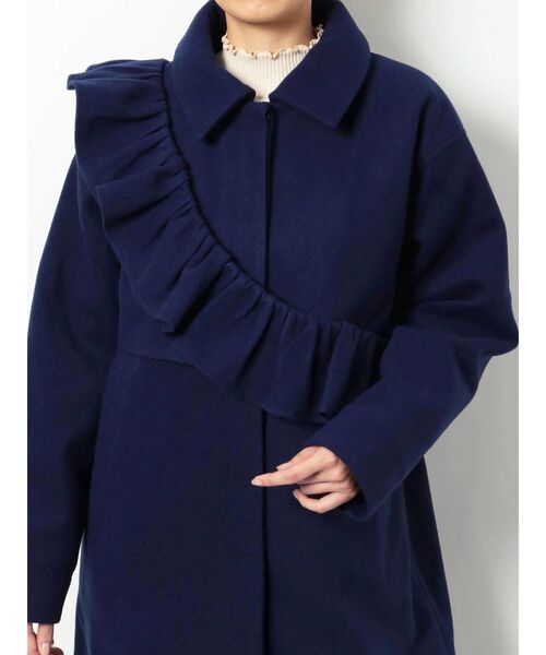 merry jenny（メリージェニー）の「アシメフリルビスチェcollar（付け襟・レディース・アイボリー/ブラック/ネイビー・FREE）」の17枚目の写真