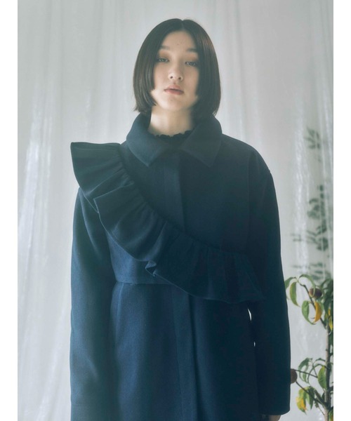 merry jenny（メリージェニー）の「アシメフリルビスチェcollar（付け襟・レディース・アイボリー/ブラック/ネイビー・FREE）」の22枚目の写真