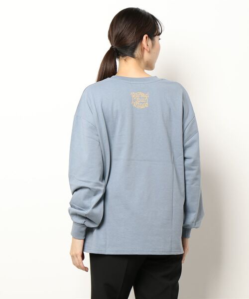 ems excite（エムズエキサイト）の「ロゴロンTEE（Tシャツ/カットソー・レディース・オフホワイト/ピンク/ブルー・FREE）」の7枚目の写真