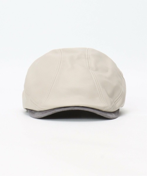 ikka（イッカ）の「フェイクレザーハンチング（ハンチング/ベレー帽・メンズ・グレー/ブラック/ネイビー・FREE）」の8枚目の写真