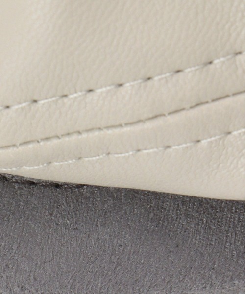 ikka（イッカ）の「フェイクレザーハンチング（ハンチング/ベレー帽・メンズ・グレー/ブラック/ネイビー・FREE）」の12枚目の写真