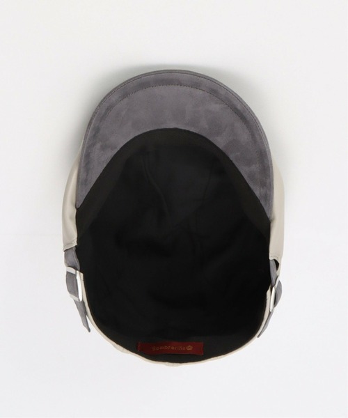 ikka（イッカ）の「フェイクレザーハンチング（ハンチング/ベレー帽・メンズ・グレー/ブラック/ネイビー・FREE）」の14枚目の写真