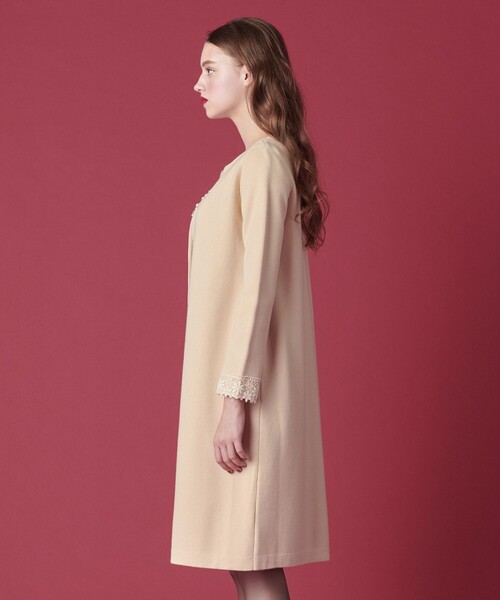 TOCCA(トッカ)の「【洗える!】ALVA KNITCOAT ニットコート(その他アウター・レディース・ベージュ系/ネイビー系・F)」の5枚目の写真