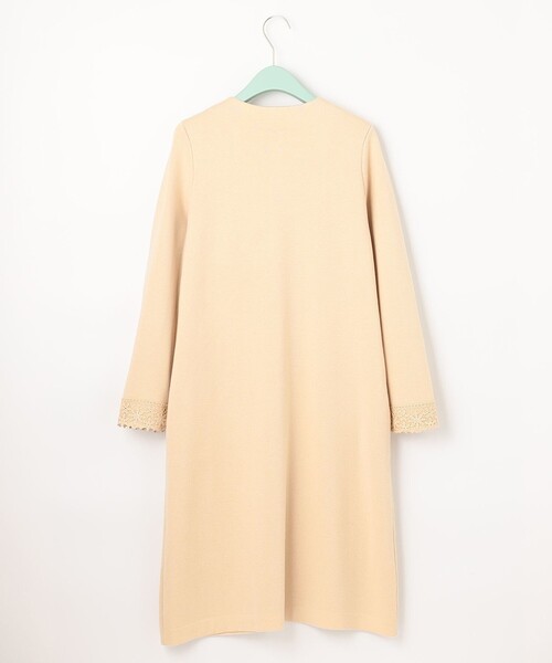 TOCCA(トッカ)の「【洗える!】ALVA KNITCOAT ニットコート(その他アウター・レディース・ベージュ系/ネイビー系・F)」の3枚目の写真