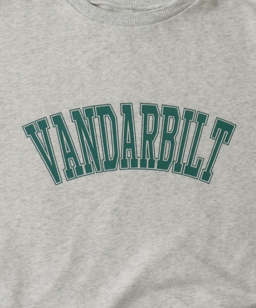 etoll.（エトル）の「裏毛カレッジロゴスウェット mtm（スウェット・レディース・ネイビー/オフホワイト/オートミール・FREE）」の15枚目の写真