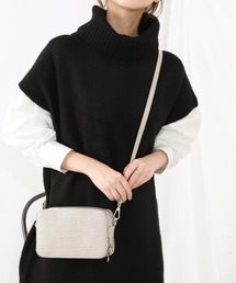 COLONY 2139 | リサイクルレザータッチ お財布ショルダーバッグ(ショルダーバッグ)