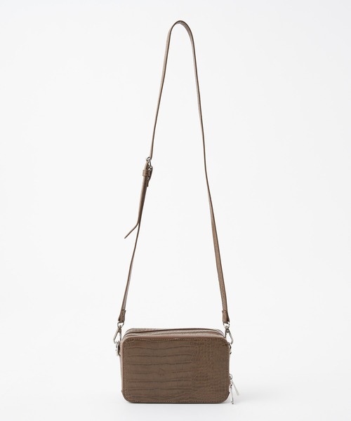 COLONY 2139（コロニートゥーワンスリーナイン）の「リサイクルレザータッチ お財布ショルダーバッグ（ショルダーバッグ・レディース・ブラック/ベージュ/ブラウン/グリーン・FREE）」の10枚目の写真