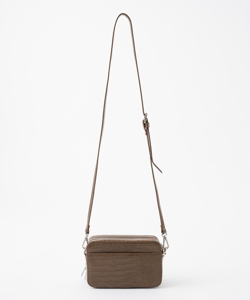 COLONY 2139（コロニートゥーワンスリーナイン）の「リサイクルレザータッチ お財布ショルダーバッグ（ショルダーバッグ・レディース・ブラック/ベージュ/ブラウン/グリーン・FREE）」の17枚目の写真