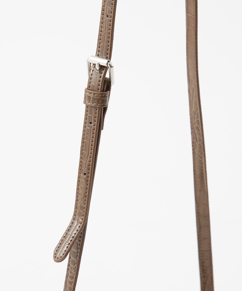 COLONY 2139（コロニートゥーワンスリーナイン）の「リサイクルレザータッチ お財布ショルダーバッグ（ショルダーバッグ・レディース・ブラック/ベージュ/ブラウン/グリーン・FREE）」の12枚目の写真