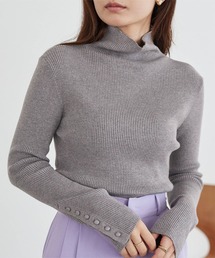 titivate（ティティベイト）の「ハイネックリブトップス（ニット/セーター・レディース）」