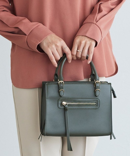 Zara double zip discount bag