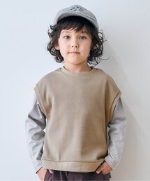 apres les cours | ベスト付き2PTシャツ(Tシャツ/カットソー)