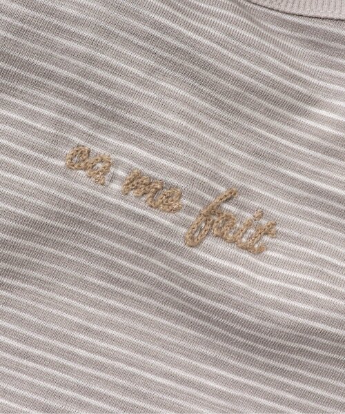 apres les cours（アプレレクール）の「ベスト付き2PTシャツ（Tシャツ/カットソー・キッズ・キャメル/エンジ・120/130/100/110/140/80/90）」の8枚目の写真