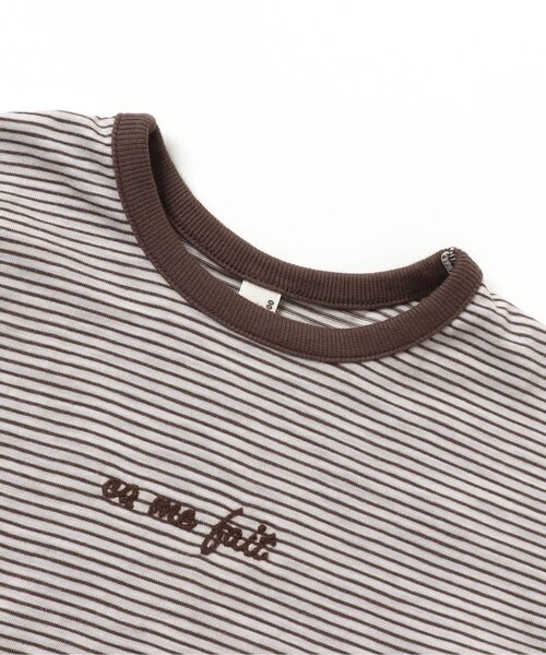 apres les cours（アプレレクール）の「ベスト付き2PTシャツ（Tシャツ/カットソー・キッズ・キャメル/エンジ・120/130/100/110/140/80/90）」の14枚目の写真