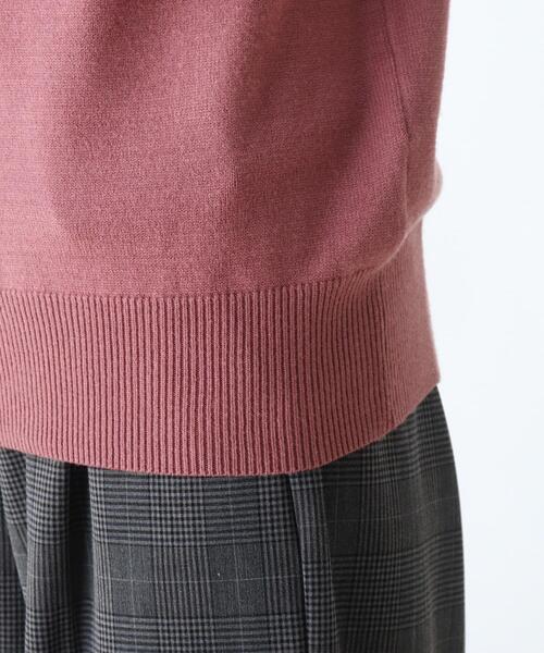 DRESKIP（ドレスキップ）の「◆袖口フェイクパ－ル付きボリュームスリーブニット（ニット/セーター・レディース・ライトグリーン/ブラック系1/サンドベージュ/パープル系・03/02）」の11枚目の写真