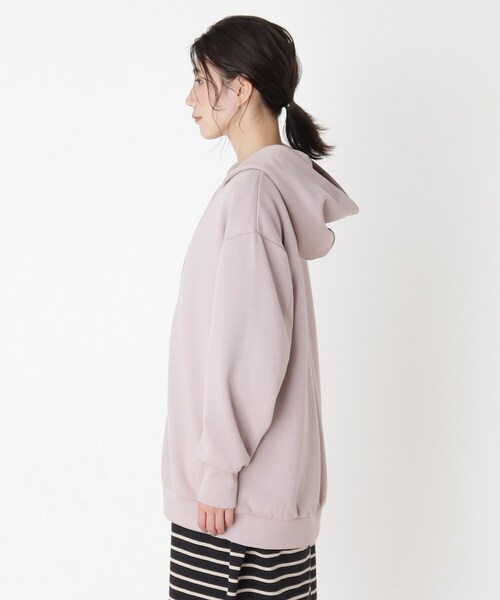 SHOO・LA・RUE(シューラルー)の「◆ダンボールZIPパーカー(パーカー・レディース・ブラウン系その他/アイボリー/ベビーピンク・04/03/02)」の9枚目の写真