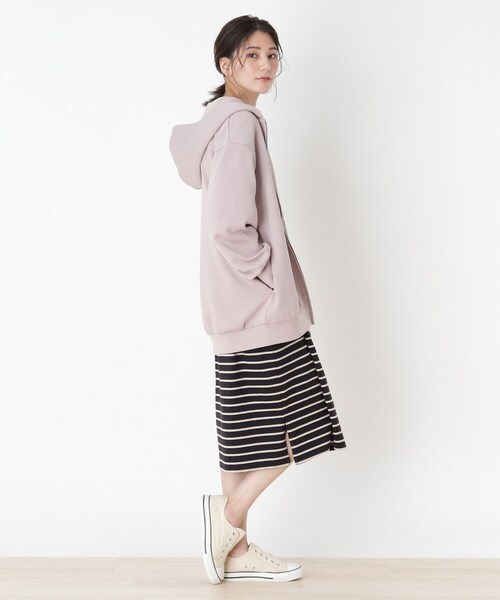 SHOO・LA・RUE(シューラルー)の「◆ダンボールZIPパーカー(パーカー・レディース・ブラウン系その他/アイボリー/ベビーピンク・04/03/02)」の10枚目の写真