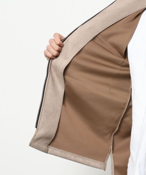semantic design（セマンティックデザイン）の「セマンティックデザイン/semantic design ストレッチ フェイクスエード CPOアウター（その他アウター・メンズ・ベージュ/アイボリー・MEDIUM/LARGE/X-LARGE/S）」の5枚目の写真