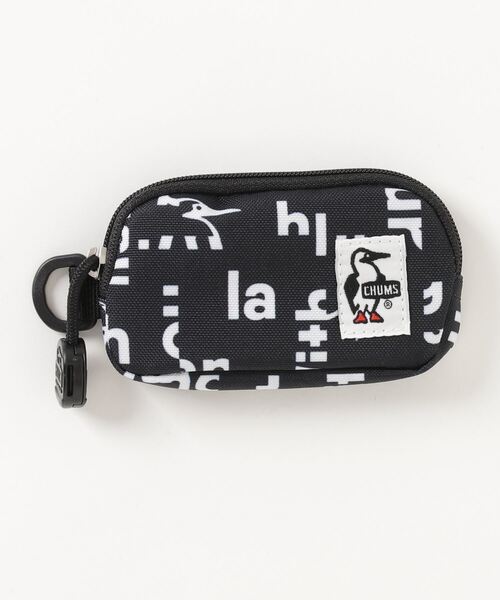 CHUMS（チャムス）の「CHUMS/チャムス リサイクルコインケース Recycle Coin Case CH60-3144（コインケース・メンズ・ベージュ/グレー/カーキ/ブラック×ブラック/ブラック/ブラック系その他/ブラウン/パープル/ネイビー/レッド/ブラック×グレー・FREE）」の4枚目の写真