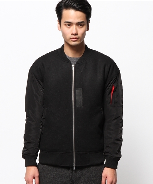 WHO'S WHO gallery（フーズフーギャラリー）の「【GIGGER】GIGA1（ブルゾン・メンズ・ブラック/ネイビー・MEDIUM/LARGE）」の8枚目の写真