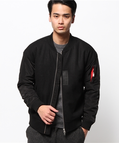 WHO'S WHO gallery（フーズフーギャラリー）の「【GIGGER】GIGA1（ブルゾン・メンズ・ブラック/ネイビー・MEDIUM/LARGE）」の11枚目の写真