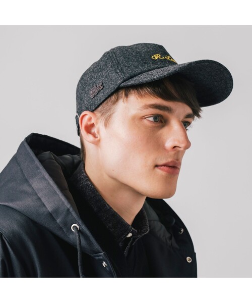 LACOSTE（ラコステ）の「メルトンシグネチャーキャップ（キャップ・メンズ・ブラック/チャコール・FREE）」の2枚目の写真