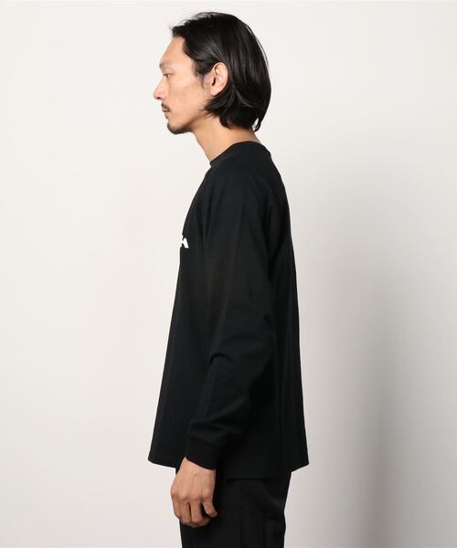 MOUNTAIN SMITH（マウンテンスミス）の「【 MOUNTAIN SMITH / マウンテンスミス 】ピグメントダイ 長袖 Tシャツ  ロンT（Tシャツ/カットソー・メンズ・ホワイト/ブラック/ベージュ・M/L/XL）」の6枚目の写真