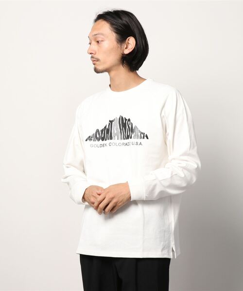 MOUNTAIN SMITH（マウンテンスミス）の「【 MOUNTAIN SMITH / マウンテンスミス 】ピグメントダイ 長袖 Tシャツ  ロンT（Tシャツ/カットソー・メンズ・ホワイト/ブラック/ベージュ・M/L/XL）」の13枚目の写真