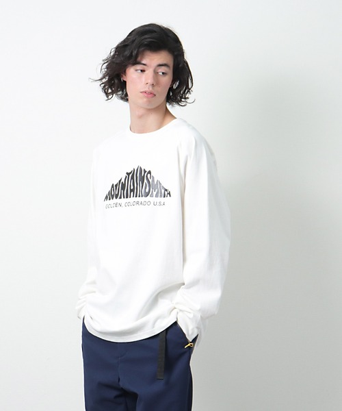 MOUNTAIN SMITH（マウンテンスミス）の「【 MOUNTAIN SMITH / マウンテンスミス 】ピグメントダイ 長袖 Tシャツ  ロンT（Tシャツ/カットソー・メンズ・ホワイト/ブラック/ベージュ・M/L/XL）」の9枚目の写真
