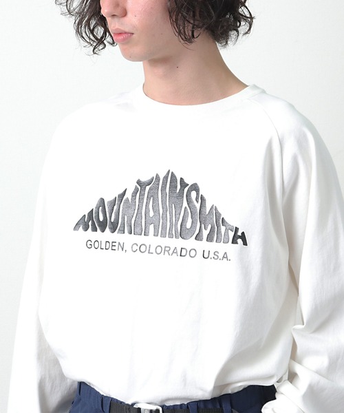 MOUNTAIN SMITH（マウンテンスミス）の「【 MOUNTAIN SMITH / マウンテンスミス 】ピグメントダイ 長袖 Tシャツ  ロンT（Tシャツ/カットソー・メンズ・ホワイト/ブラック/ベージュ・M/L/XL）」の12枚目の写真