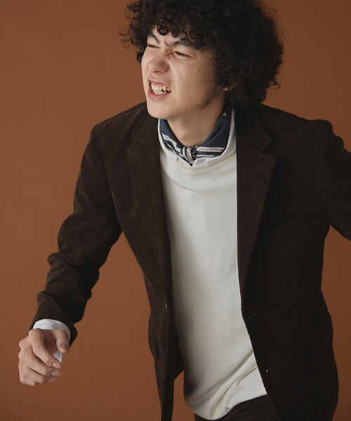 THE SHOP TK （ザ ショップ ティーケー ）の「◆アーバンコールジャケット（スーツジャケット・メンズ・ダークブラウン/ネイビー・01/03/04/02）」の5枚目の写真