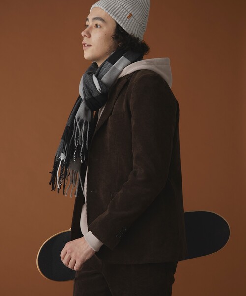 THE SHOP TK （ザ ショップ ティーケー ）の「◆アーバンコールジャケット（スーツジャケット・メンズ・ダークブラウン/ネイビー・01/03/04/02）」の7枚目の写真