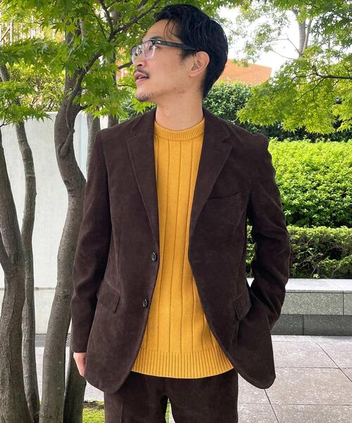 THE SHOP TK （ザ ショップ ティーケー ）の「◆アーバンコールジャケット（スーツジャケット・メンズ・ダークブラウン/ネイビー・01/03/04/02）」の10枚目の写真