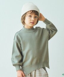 apres les cours | スウェットライクニット_ウォッシャブル(ニット/セーター)