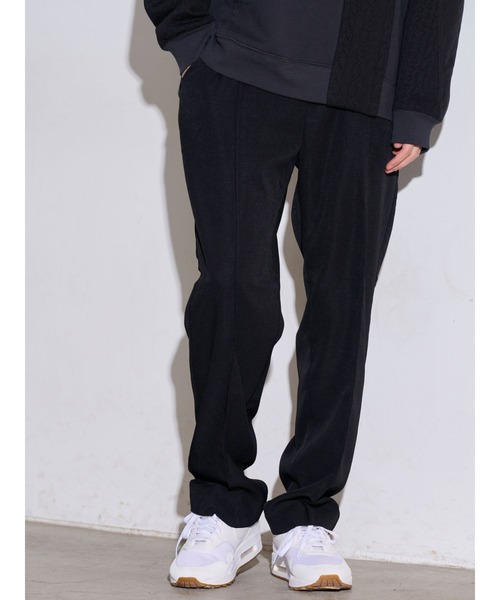 COTORICA(コトリカ)の「バック切替ワイドテーパードパンツ(その他パンツ・メンズ・ブラウン/ブラック/グレー・LARGE/MEDIUM)」の2枚目の写真