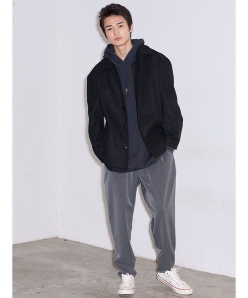 COTORICA(コトリカ)の「バック切替ワイドテーパードパンツ(その他パンツ・メンズ・ブラウン/ブラック/グレー・LARGE/MEDIUM)」の22枚目の写真