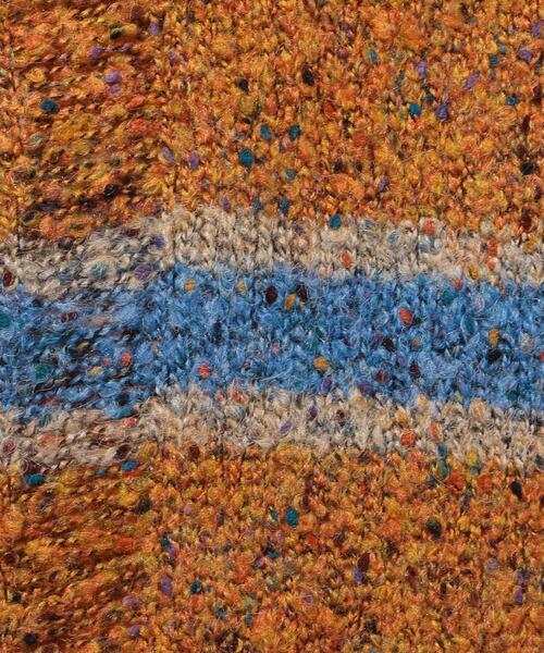 ANDERSSON BELL（アンダースンベル）の「＜Andersson Bell＞ BOTHNIA STRIPE CREW NECK KNIT/ニット（ニット/セーター・メンズ・ブラウン・M/L）」の8枚目の写真