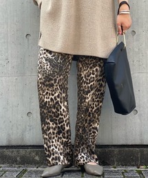 RIVE DROITE | 独特な魅力を放つ柄パンツ　レオパードドロストパンツ(その他パンツ)
