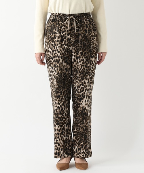 RIVE DROITE（リヴドロワ）の「独特な魅力を放つ柄パンツ　レオパードドロストパンツ（その他パンツ・レディース・ベージュ・FREE）」の19枚目の写真