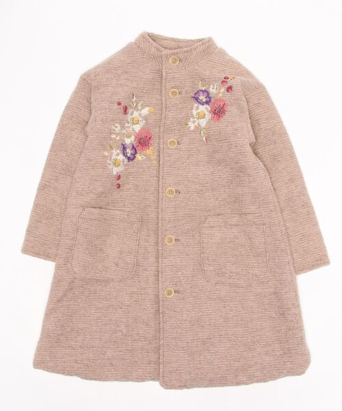 HAKKA KIDS（ハッカキッズ）の「[ジュニアサイズ]花柄刺繍ウール