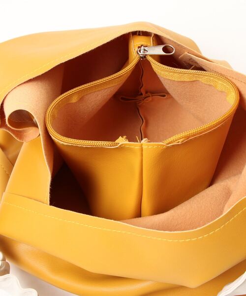 TABI PAL(タビパル)の「【TABI PAL】インナーポーチ付き トートバッグ(トートバッグ・レディース・ブラック/ブラウン/マスタード/グリーン/アイボリー・FREE)」の8枚目の写真