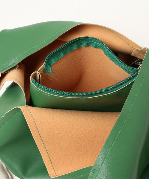 TABI PAL(タビパル)の「【TABI PAL】インナーポーチ付き トートバッグ(トートバッグ・レディース・ブラック/ブラウン/マスタード/グリーン/アイボリー・FREE)」の10枚目の写真