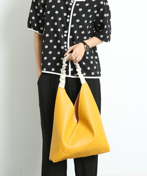 TABI PAL(タビパル)の「【TABI PAL】インナーポーチ付き トートバッグ(トートバッグ・レディース・ブラック/ブラウン/マスタード/グリーン/アイボリー・FREE)」の5枚目の写真