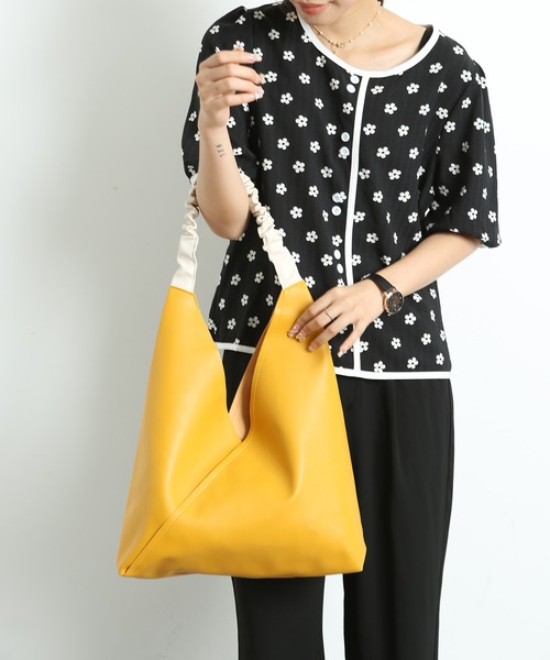 TABI PAL(タビパル)の「【TABI PAL】インナーポーチ付き トートバッグ(トートバッグ・レディース・ブラック/ブラウン/マスタード/グリーン/アイボリー・FREE)」の16枚目の写真